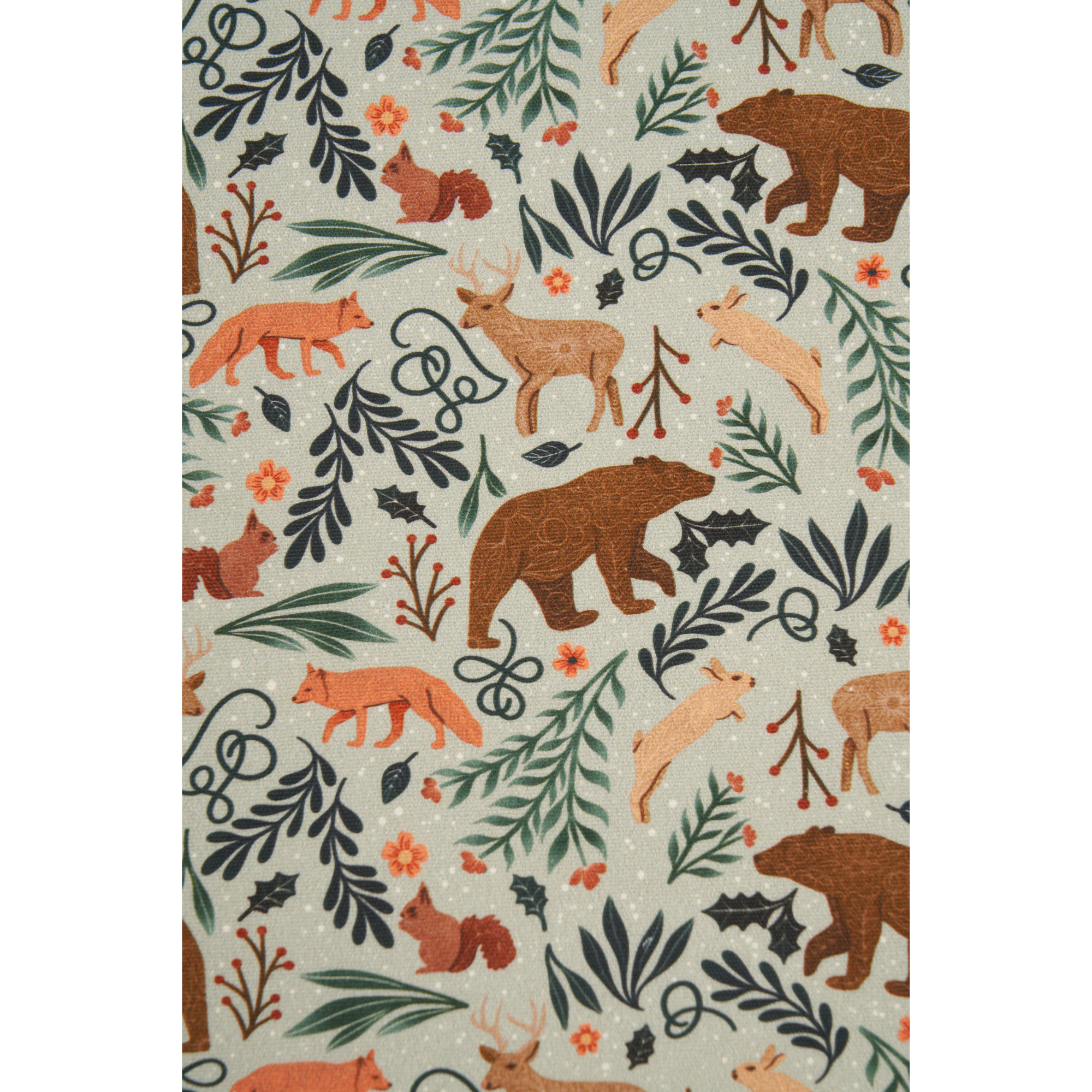 Eco-friendly cotton gift bag by Hannah Pearlman showing artwork detail, sustainable gift wrap alternative
