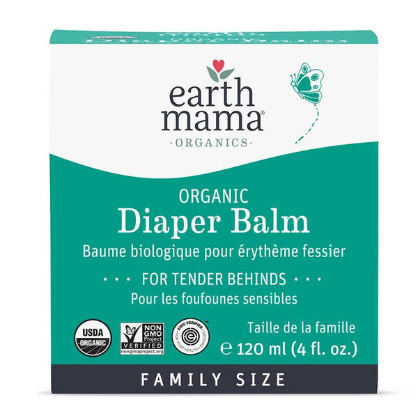 Earth Mama Organics Diaper Balm – Certified Organic Diaper Rash Cream for Babies