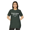 "Le changement climatique n'est pas cool" T-shirt bio