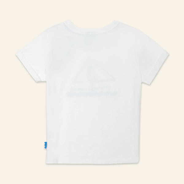 Recycled Cotton Sail Away Kid T-Shirt