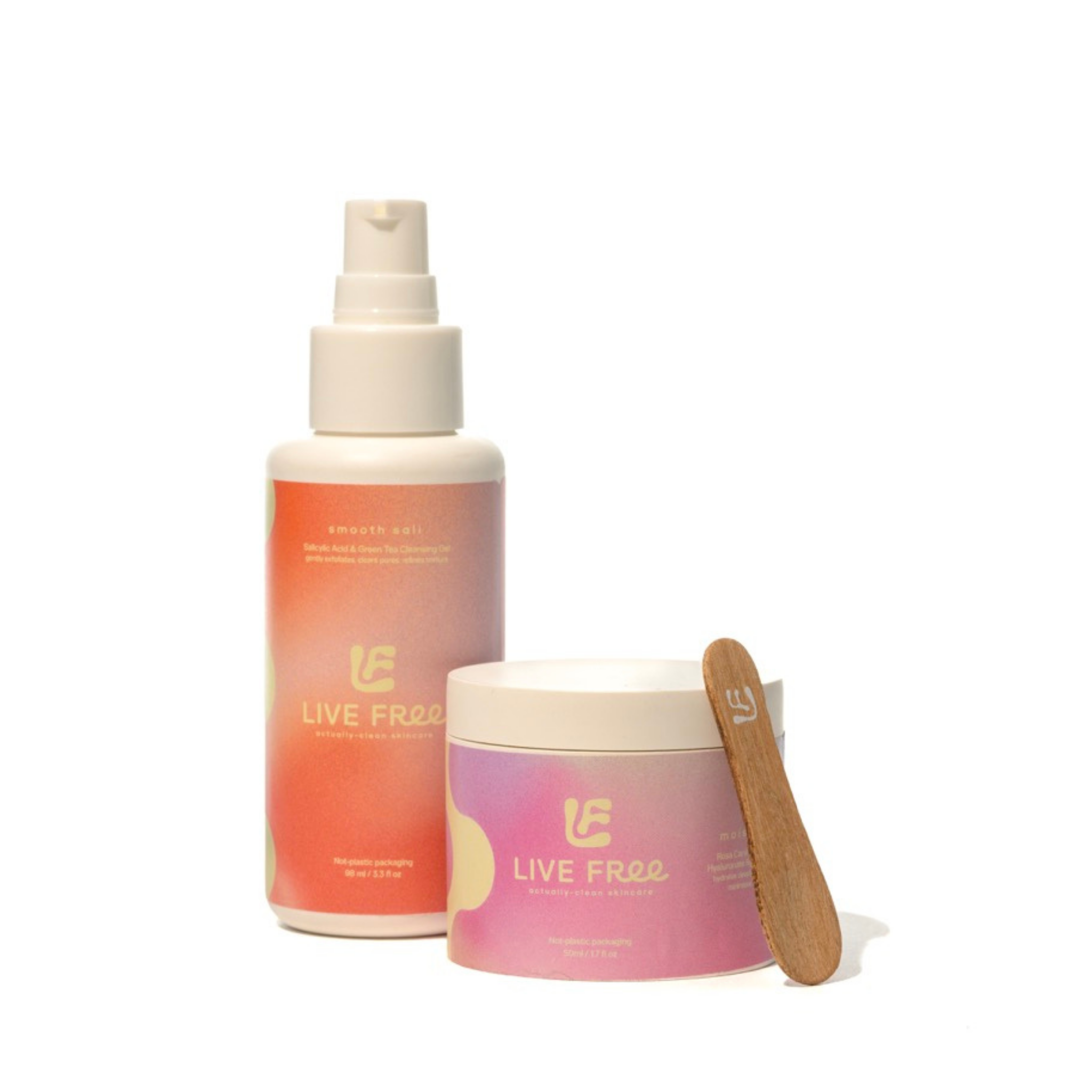 2-Step Skincare Starter Set for Blemish Prone & Sensitive Skin – Cleanser + Moisturiser
