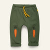 Mon Coeur Embroidered Carrot Jogger for babies and toddlers made from organic and recycled cotton