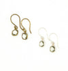 Light Within Faceted Earrings with green amethyst stone, handcrafted by women artisans in India for Fair Anita