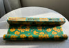 Beeswax wrap roll cut into custom sizes for food storage