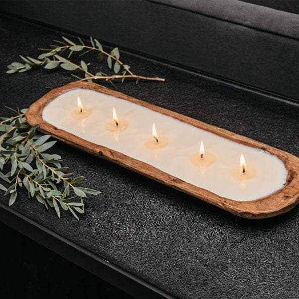 5-Wick Dough Bowl Soy Candle - Pillow Talk