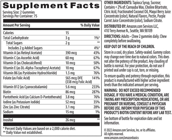 Andy Anand sugar-free multivitamin gummies – keto-friendly daily vitamin gummies, SoCal small-batch made