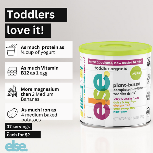 Nourish Your Little Hero: Clean Label Plant-Based Toddler Formula (Protein, Vitamins, Minerals)