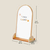 Tiny Land Double-Sided Magnetic Chalkboard Easel for Kids