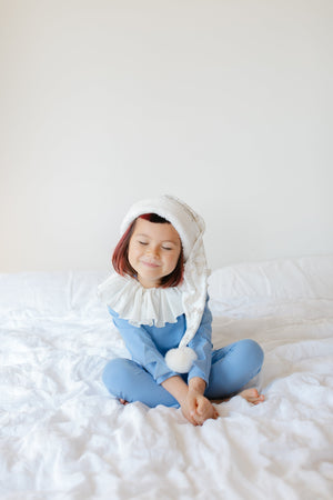 Blue Hanukkah Elf Pajama Costume for Kids – Sustainable Cotton