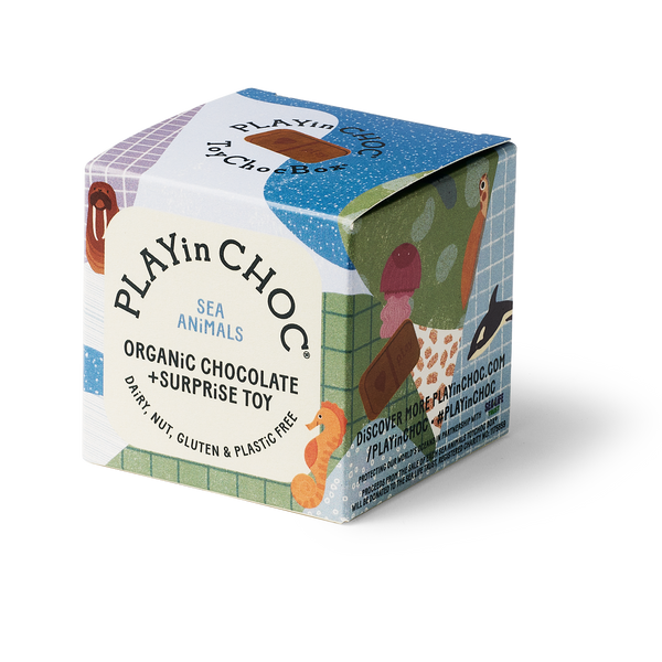 Dive into the ToyChoc Box Sea Animals! Get organic, dairy-free chocolate + a plastic-free 3D puzzle. Allergen-free & supports the SEA LIFE Trust. Collect all 18!