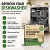 Renuv Dishwasher Cleaner & Deodorizer Tablets – 12-Pack, 1 Year Supply