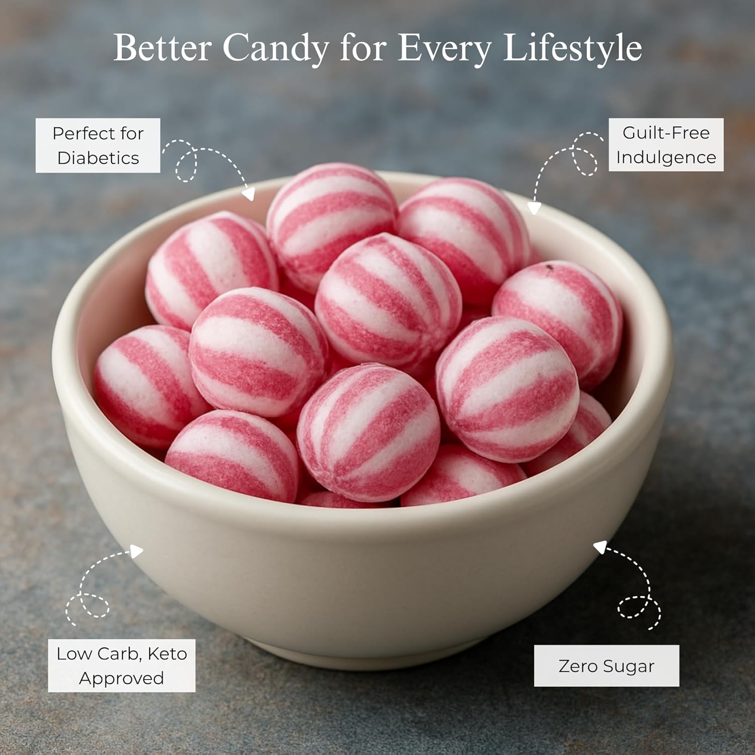 Artisan Sugar-Free Fizzy Cola Hard Candy | European Copper Kettle Collection