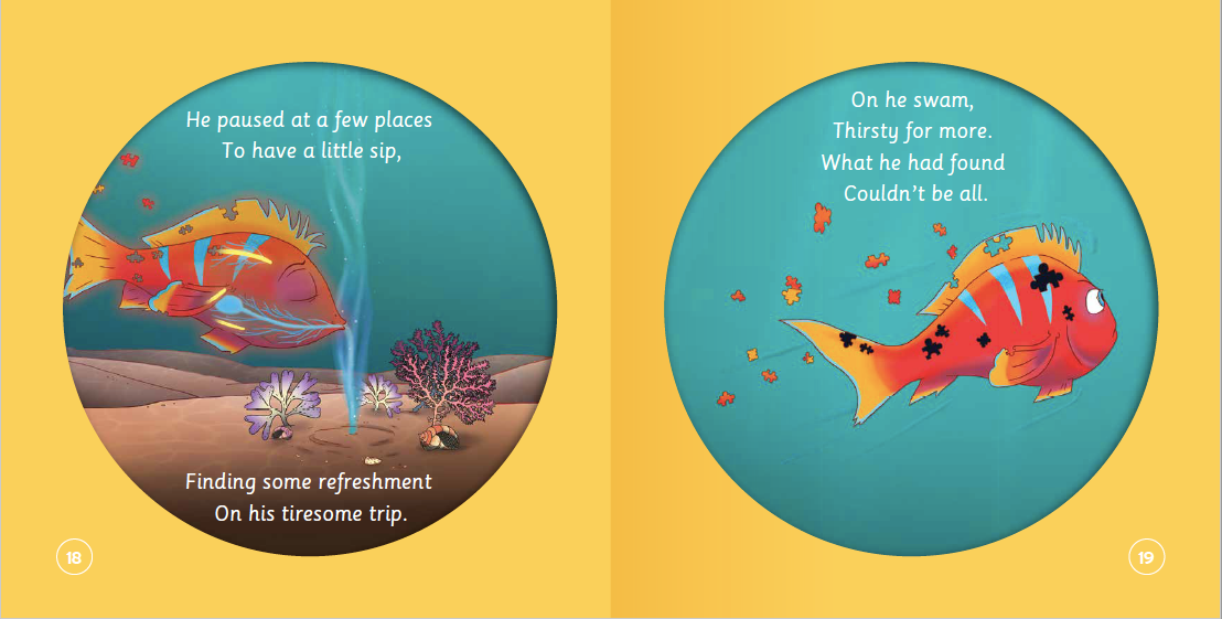 The Fish Who Searched for Water – Children's Mindfulness Bedtime Story Book