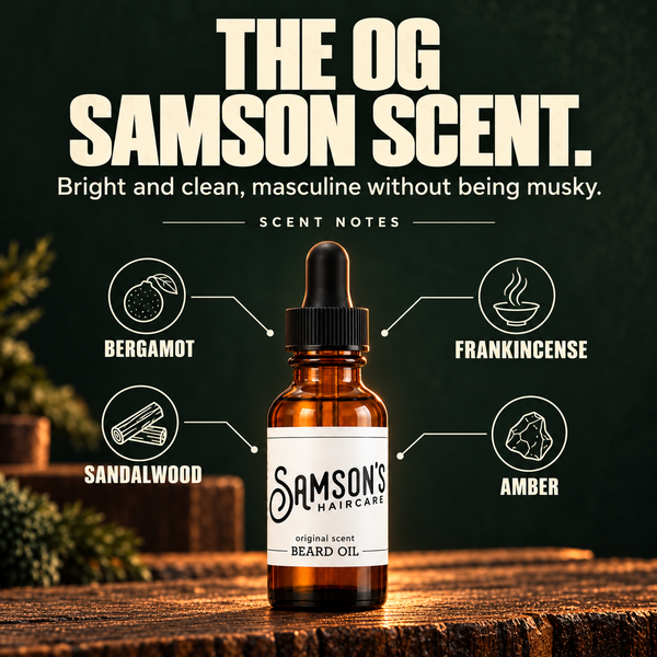 Samson's Beard Oil – Moisturising & Softening with Natural Oils