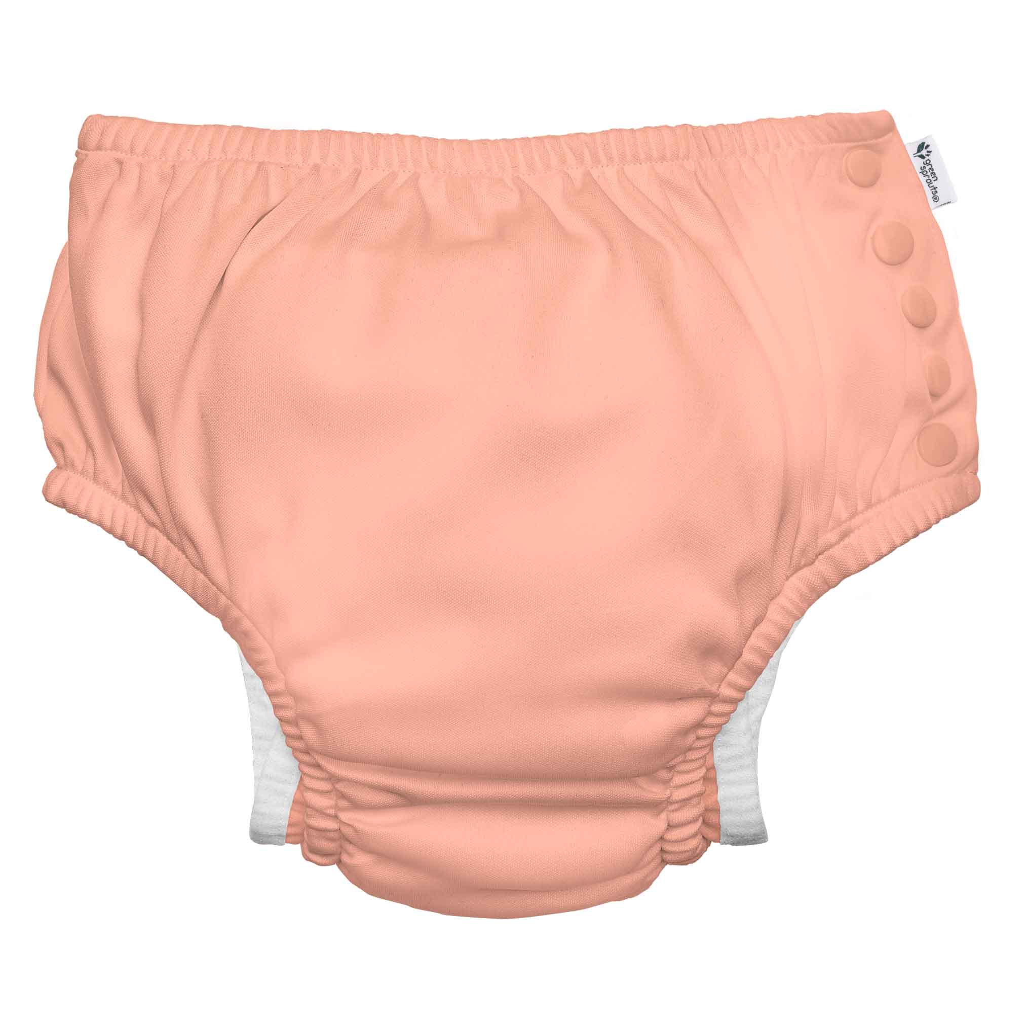Experience stress-free, mess-free swimming with the Eco Snap Swim Diaper! This reusable diaper boasts UPF 50+ sun protection, leak-proof design, and easy on/off convenience. Made with recycled materials and Oeko-Tex certified for safety, it's perfect for eco-conscious parents and active little ones. Available in adorable solid colors, choose the perfect one for your child! Give your child a happy & safe swim experience - order yours today!