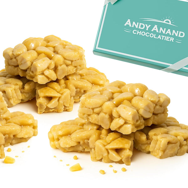 Handmade Sugar-Free Peanut Brittle | 1 lb Artisan Gift Box