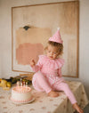 Pink Bloomer - Handmade Linen Bloomer for Kids