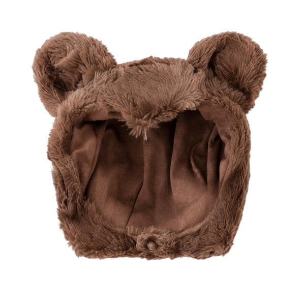 Bear Hat handmade cotton costume hat with bear ears for kids