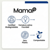 MamaP Laundry Detergent Sheets for Sensitive Skin – SLS-Free, Fragrance-Free