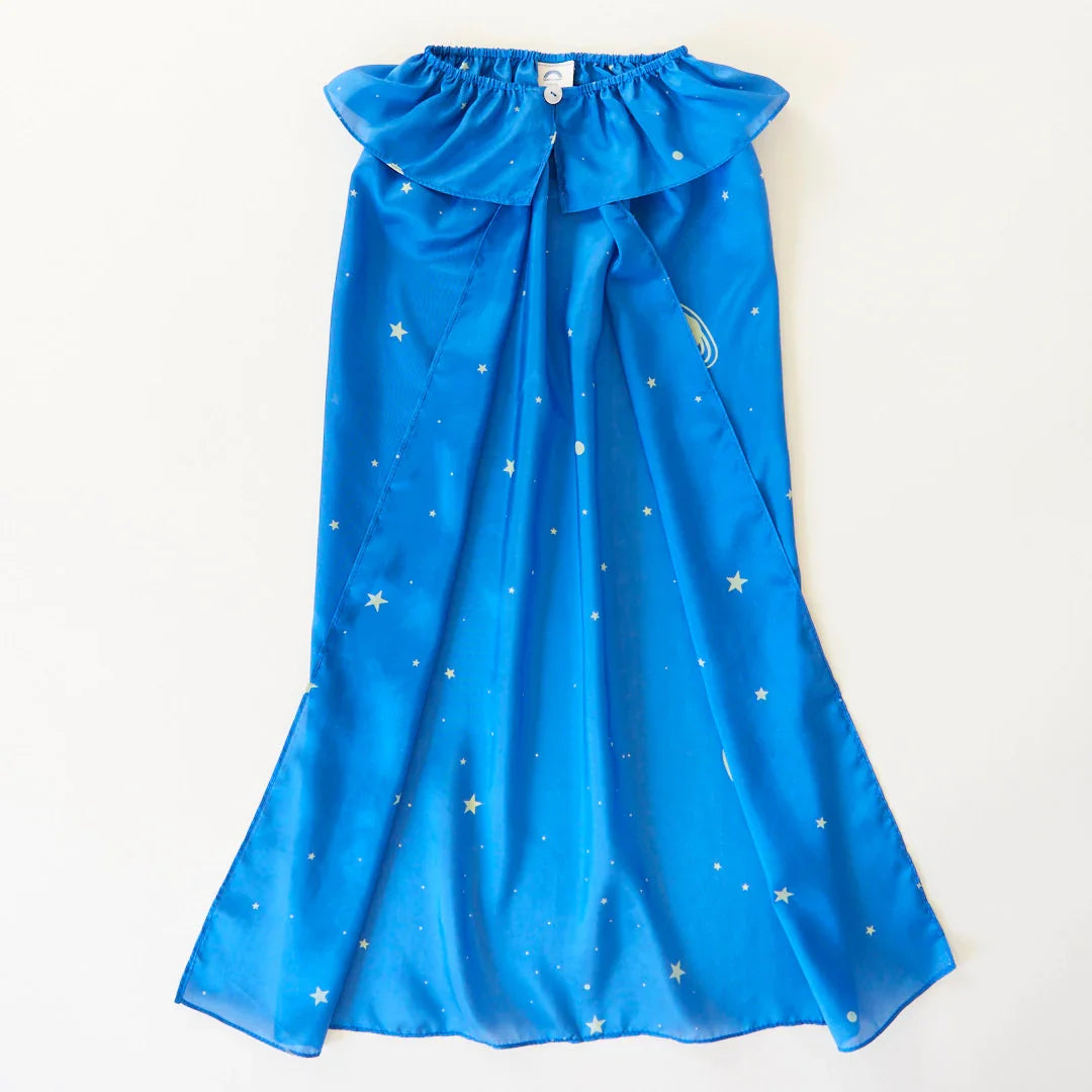 Sarah's Silks Star Cape - Mulberry Silk Dress-Up Costume