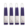 Pure Beeswax Taper Candles – Hand-Dipped Bulk 4-Pair Bundle