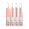 Pure Beeswax Taper Candles – Hand-Dipped Bulk 4-Pair Bundle
