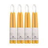 Pure Beeswax Taper Candles – Hand-Dipped Bulk 4-Pair Bundle
