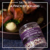 Elevate Your Culinary Creations with Arctic Thyme Salt.

Experience the unique flavor of Icelandic sea salt infused with the aromatic notes of wild Arctic thyme. This exquisite blend adds a touch of the wild to your dishes, perfect for enhancing meats, seafood, and vegetables.