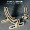 Wooden product with 'RockBros' branding on a gray textured background, highlighting durability and quality.