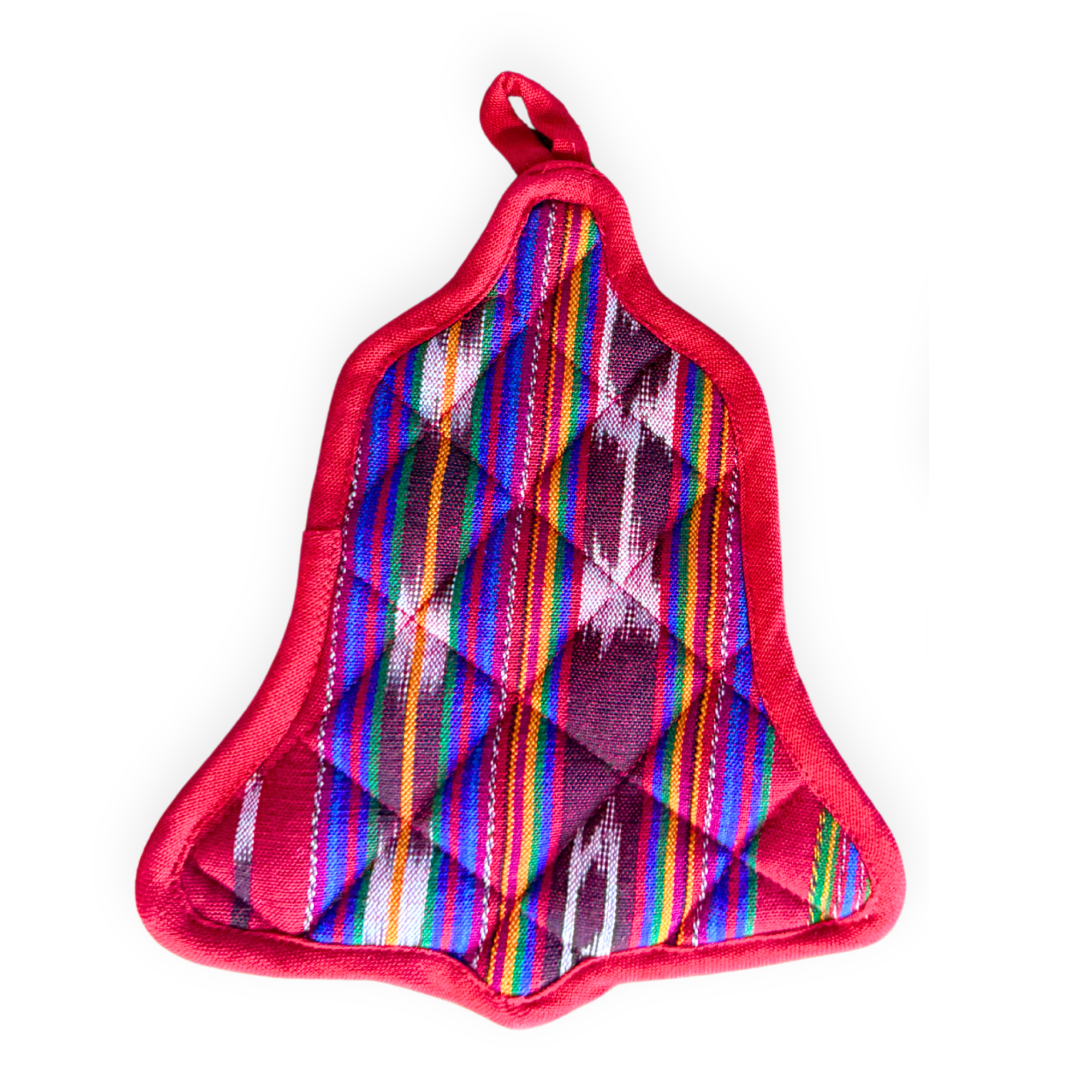 Holiday trivet from the handmade Fair Trade pot holder set by Upavim Crafts