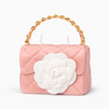 The Rose Petite Couture luxury scented candle by Onali Pure with pink camellia fragrance