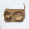 Rectangular Cutting Board & Bowls