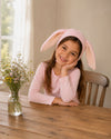 Pink Bunny Costume cotton pajama top and bottom set