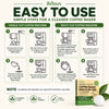 Renuv Coffee Maker Cleaner & Descaler Tablets – 12 Uses