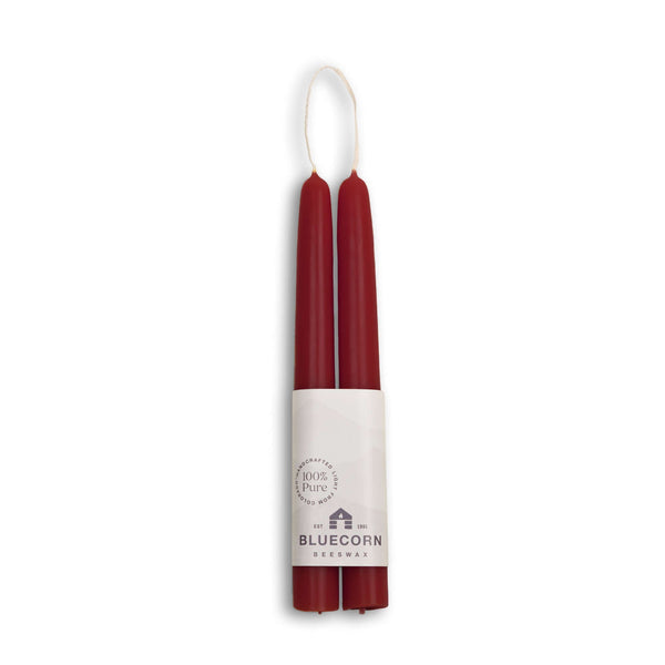 Hand-Dipped Beeswax Taper Candles – 100% Pure Beeswax, 1 Pair