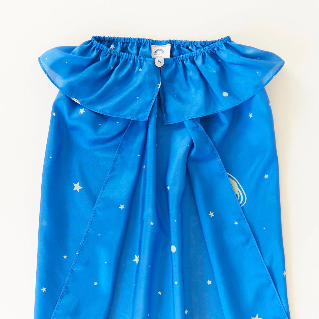 Sarah's Silks Star Cape - Mulberry Silk Dress-Up Costume