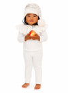 White Elf Pajama Costume for baby & Kids – Cozy Holiday Cotton PJs