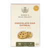 Box of Women's Bean Project chocolate chip oatmeal cookie mix on a white background
