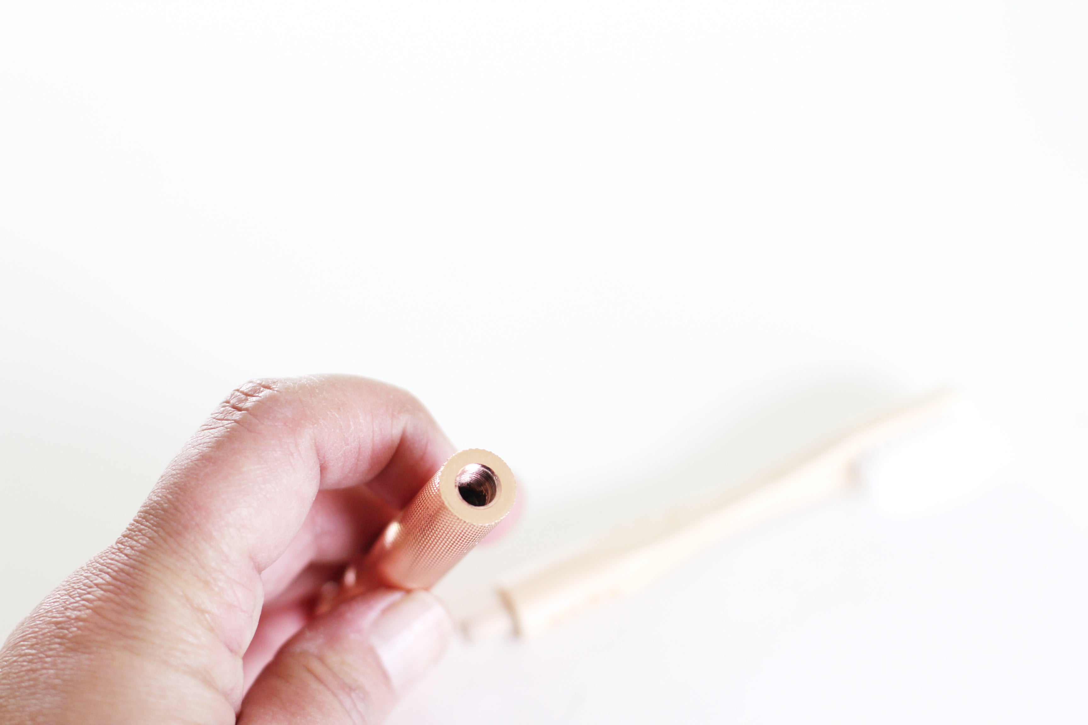 Replaceable Bamboo Toothbrush Copper Handle - Soft White Bristles