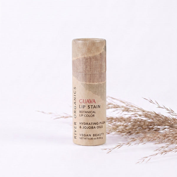 River Organics Vegan Lip Stain – Zero Waste, Organic Tinted Lip Color