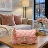 The Rose Classic Couture luxury hand-poured floral candle by Onali Pure in pink