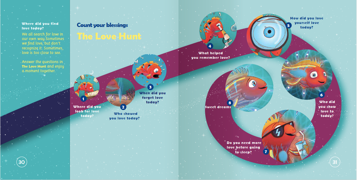 The Fish Who Searched for Water – Children's Mindfulness Bedtime Story Book