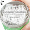 Plastic-free abacá tea sachets for Moroccan Mint Green Tea by Friendship Organics