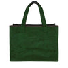 Admin Tote in hunter green — structured everyday tote with interior zippered pocket by Smateria