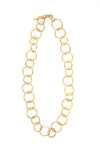 Light Loop Brass Chain Necklace by Fair Anita — sustainable, nickel-free jewellery gift
