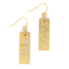 Animal Cut Out Earrings – Gold-Plated Recycled Brass, Nickel-Free