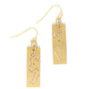 Animal Cut Out Earrings – Gold-Plated Recycled Brass, Nickel-Free