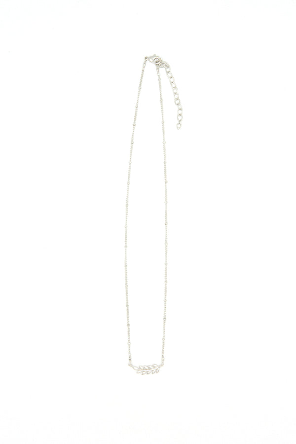 Fern Necklace | Recycled Brass | Fair Trade Gold & Silver