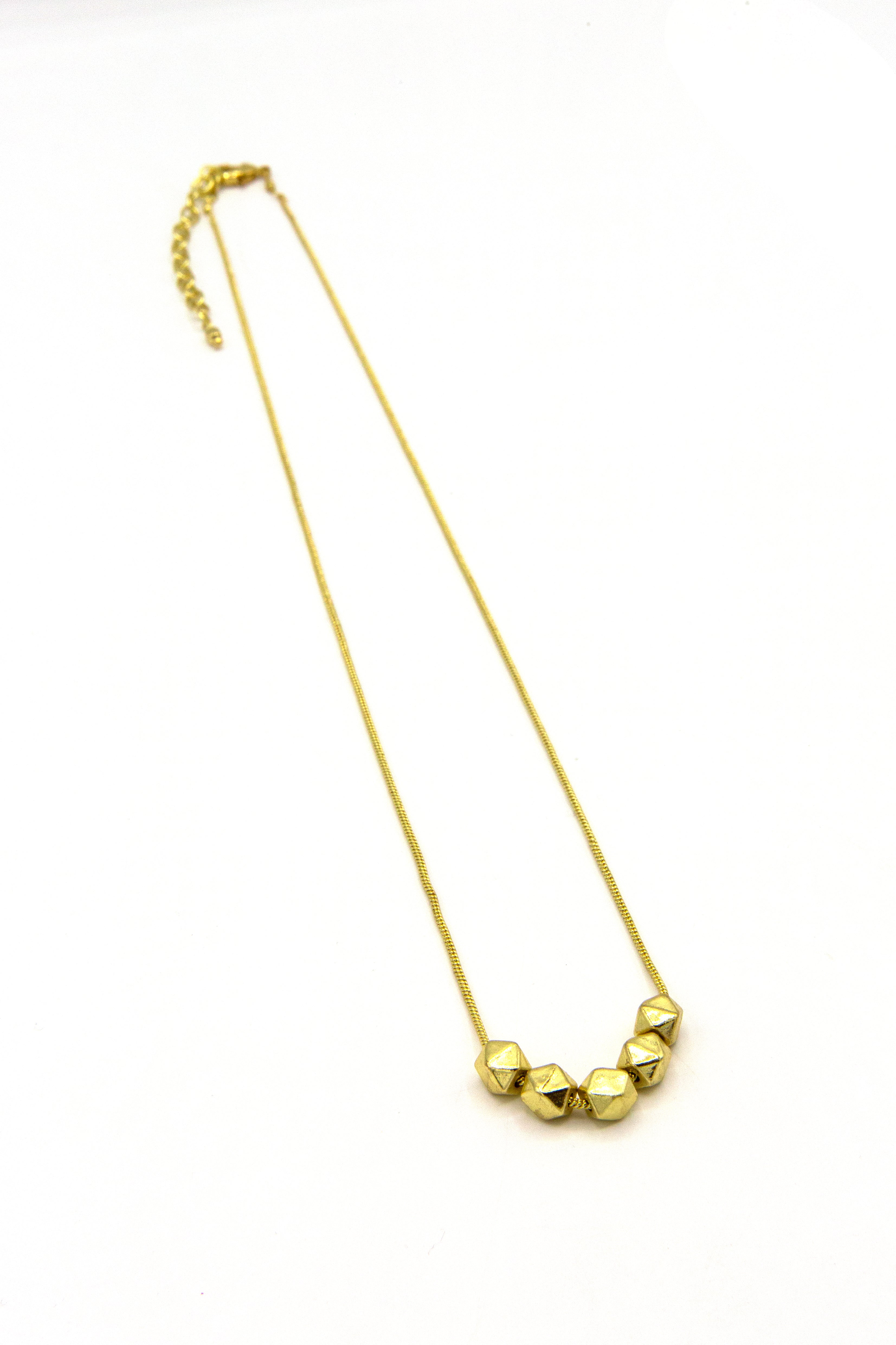 Glow Lite Necklace – Gold or Silver-Plated Recycled Brass | Fair Anita