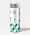Art of Tea White Coconut Crème loose leaf white tea canister on a white background